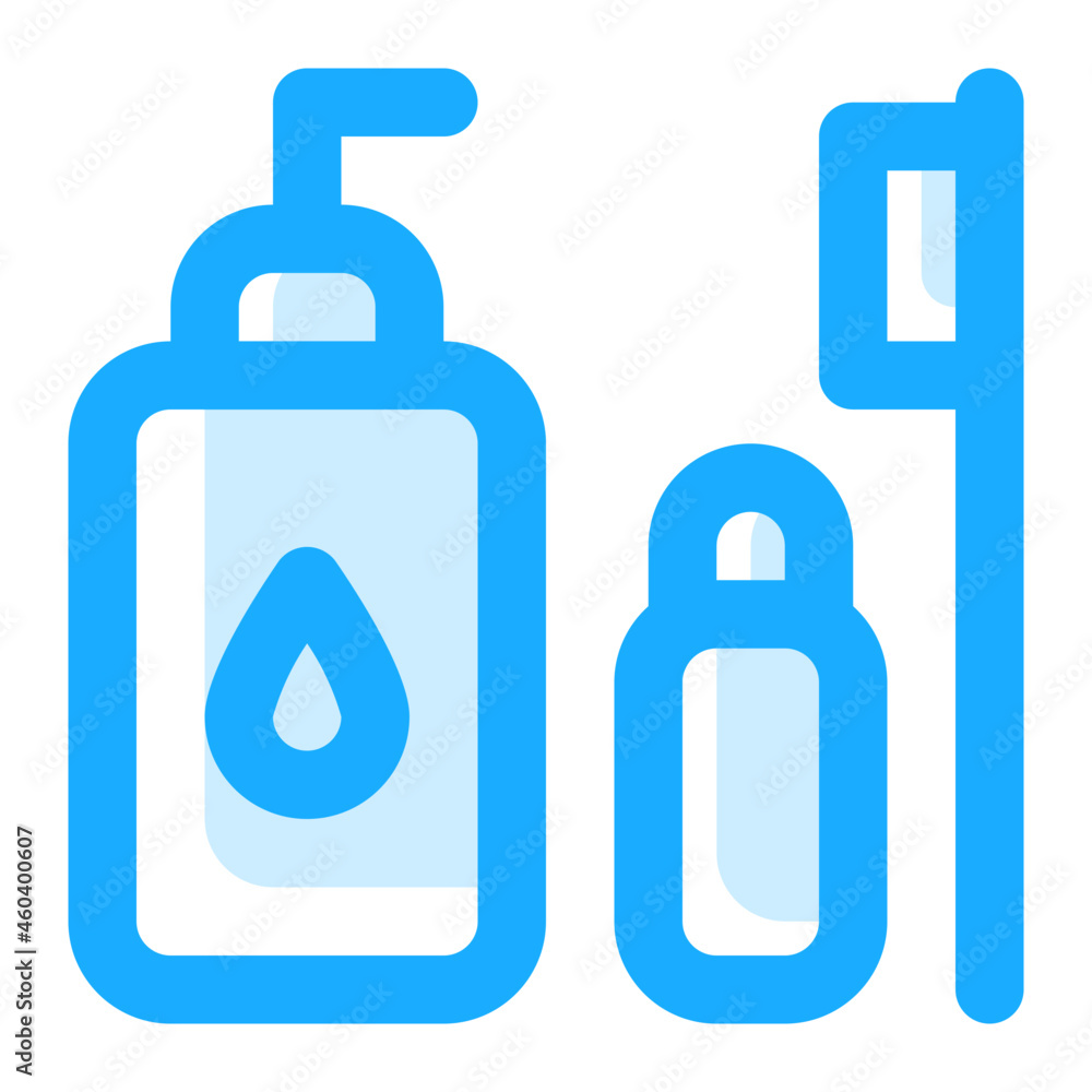 Fototapeta premium Toiletries Icon Illustration
