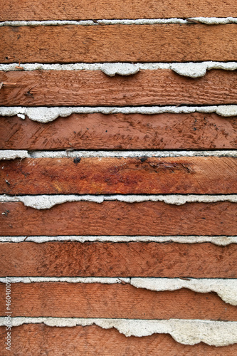 Lath and plaster background pattern.