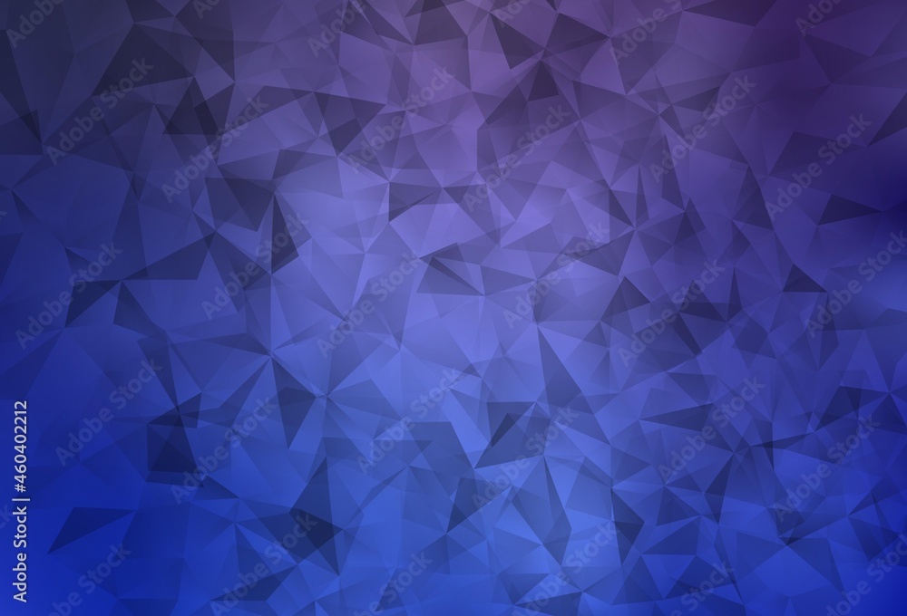 Light Purple vector shining triangular backdrop. Light Purple vector shining triangular backdrop.