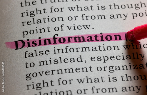 definition of disinformation photo
