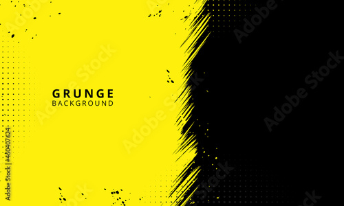 yellow grunge background concept for banner, wallpaper, sales banner and poster