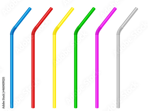 Drinking straw set