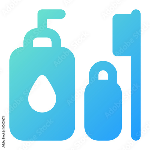 Toiletries Icon Illustration