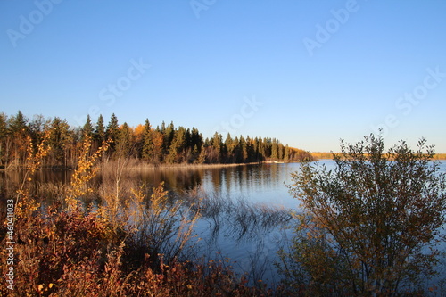 October Evening On The Lake, Elk Island National Park, Alberta