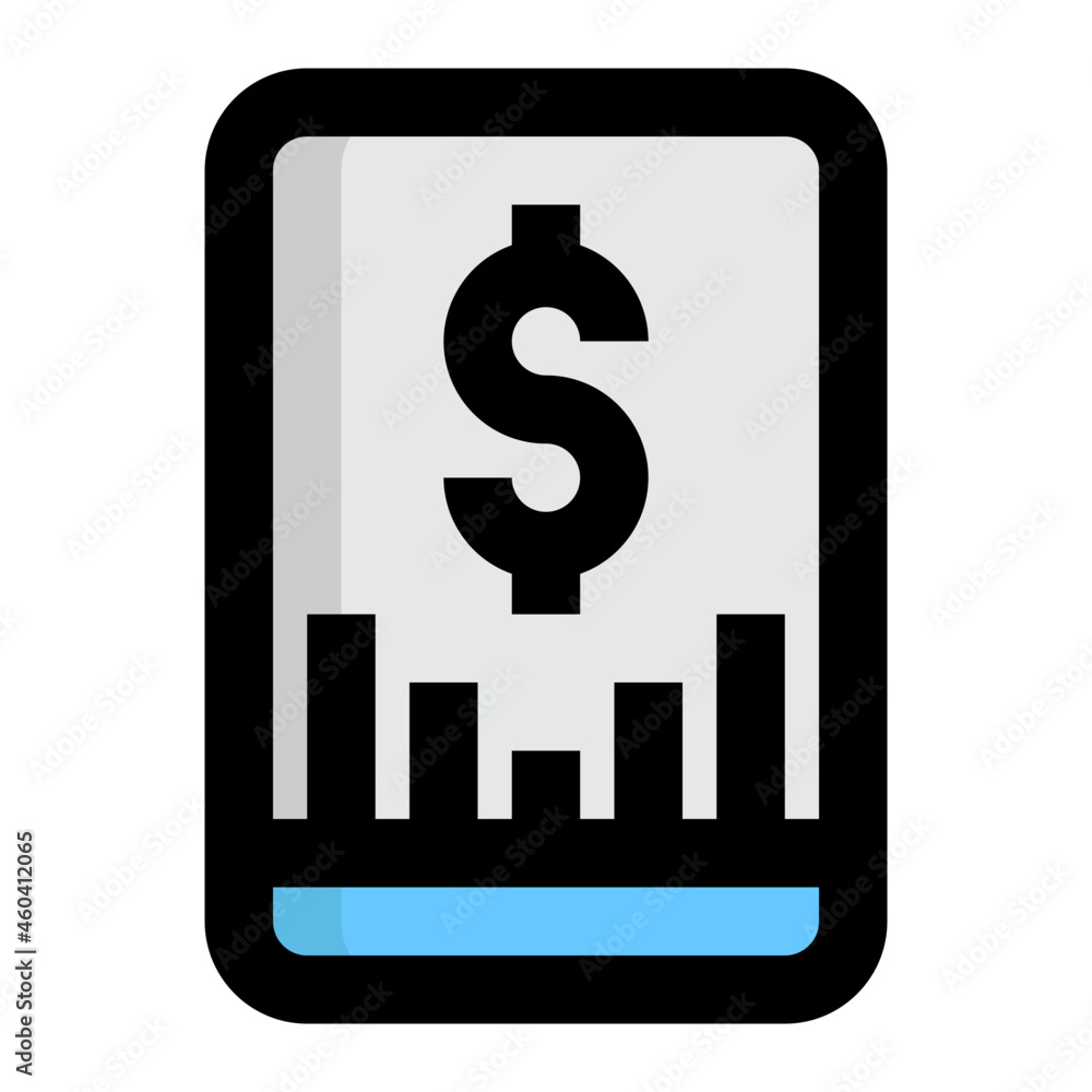 Digital Wallet icon illustration Digital Wallet icon illustration
