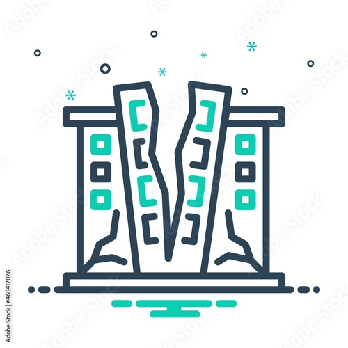 Mix icon for destroyed