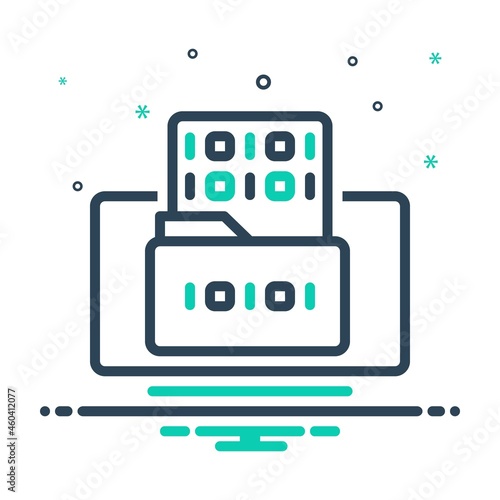 Mix icon for encoding