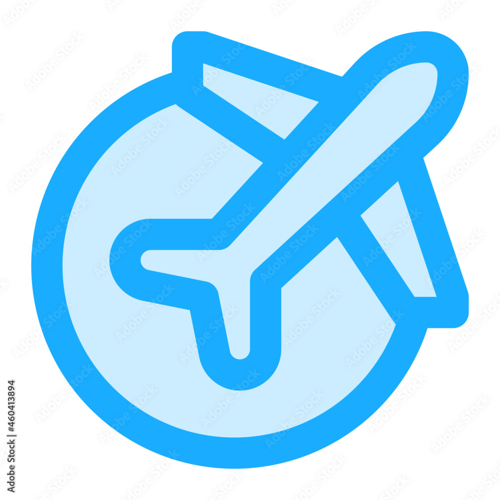 Flight Icon Illustration Flight Icon Illustration