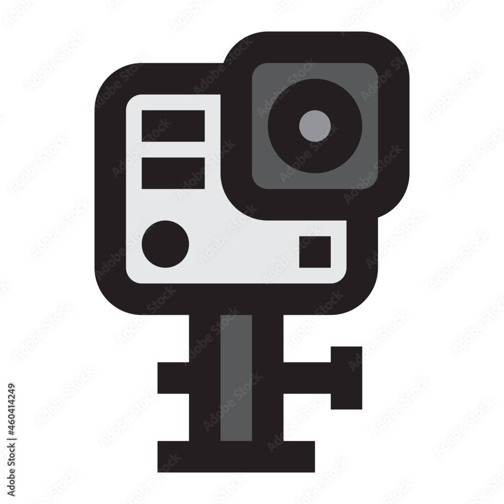 Action Camera Icon Illustration Action Camera Icon Illustration