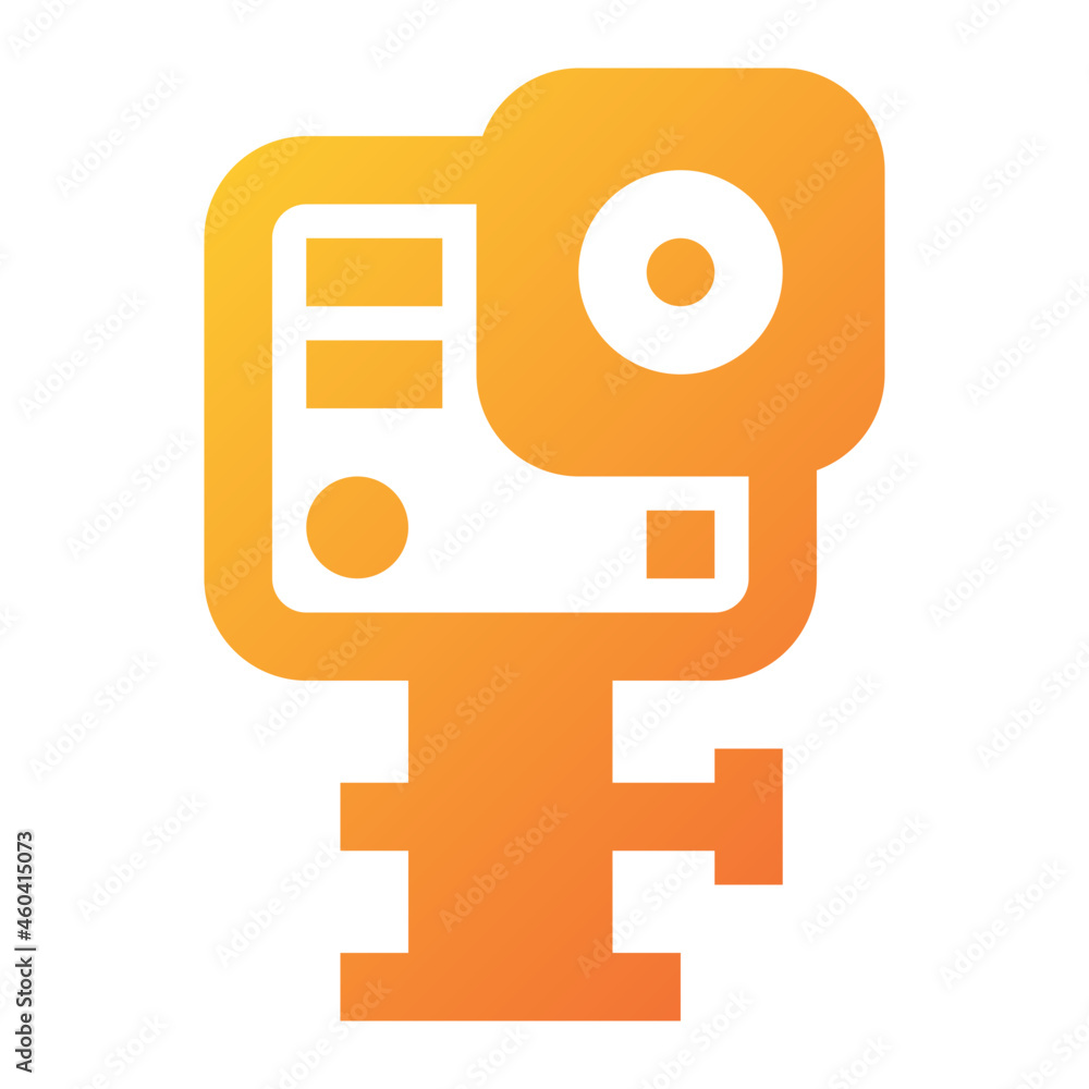 Action Camera Icon Illustration Action Camera Icon Illustration