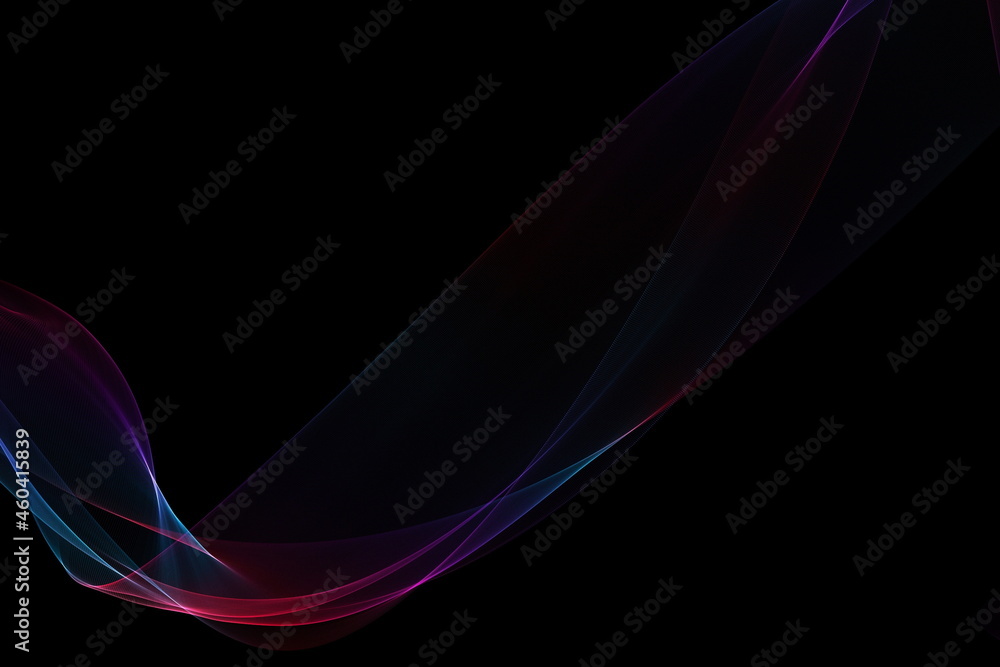 Naklejka premium Abstract waves photo overlay backgroumd texture