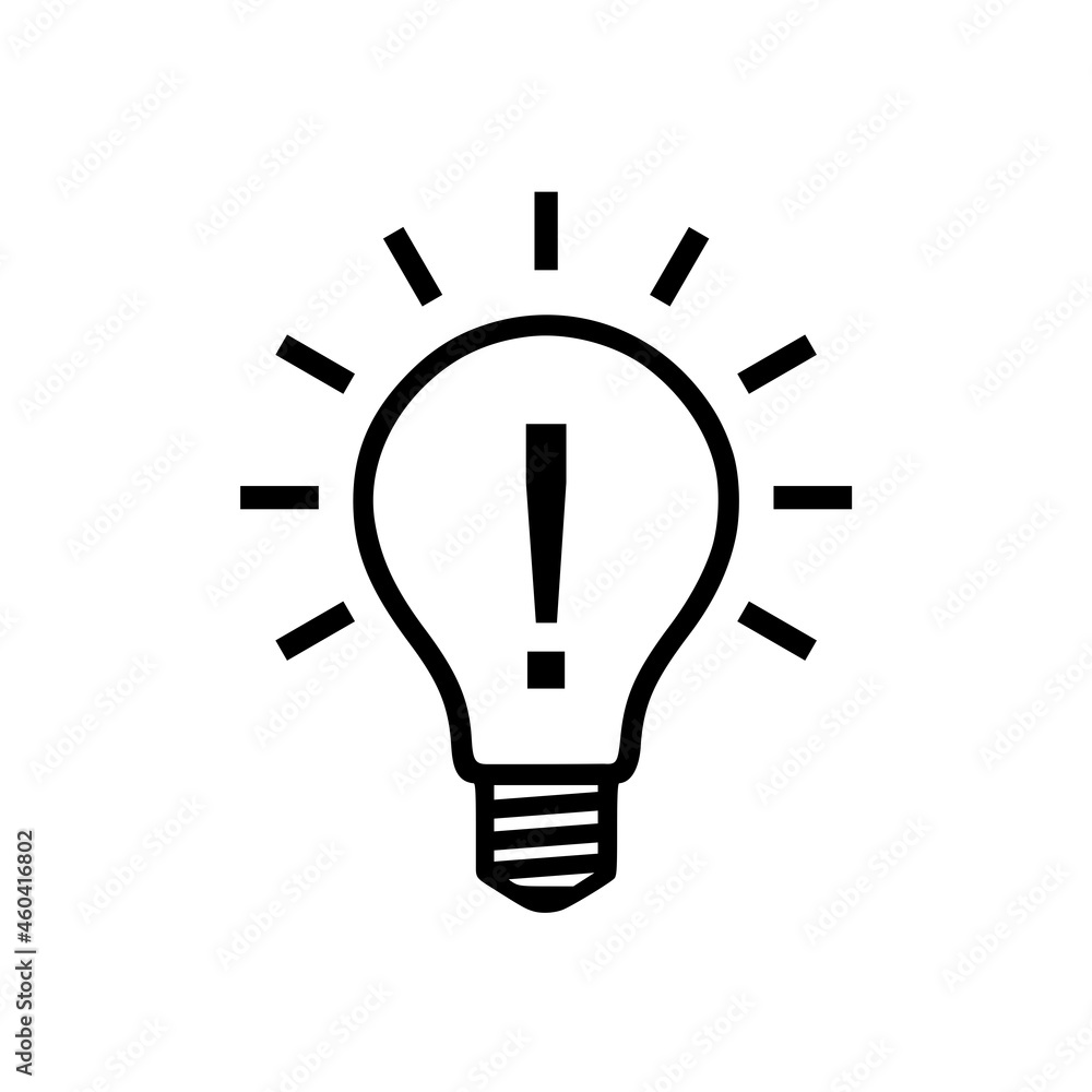 Best idea sign icon isolated on white background Best idea sign icon isolated on white background
