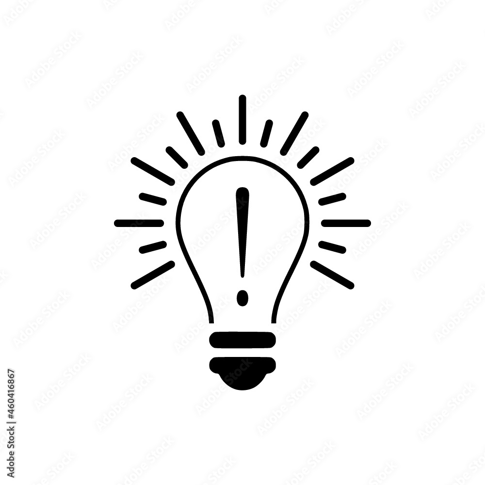 Best idea sign icon isolated on white background Best idea sign icon isolated on white background