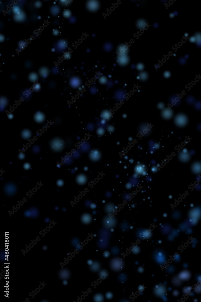 Fototapeta premium a colorful bokeh photo overlay