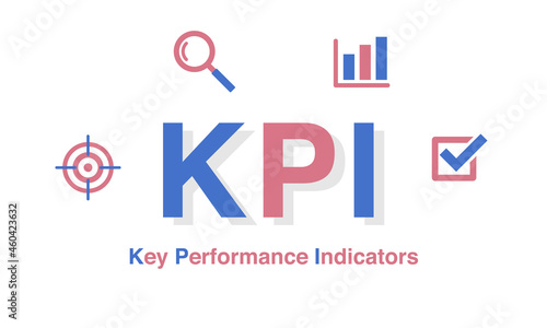 KPIのイラストアイコン