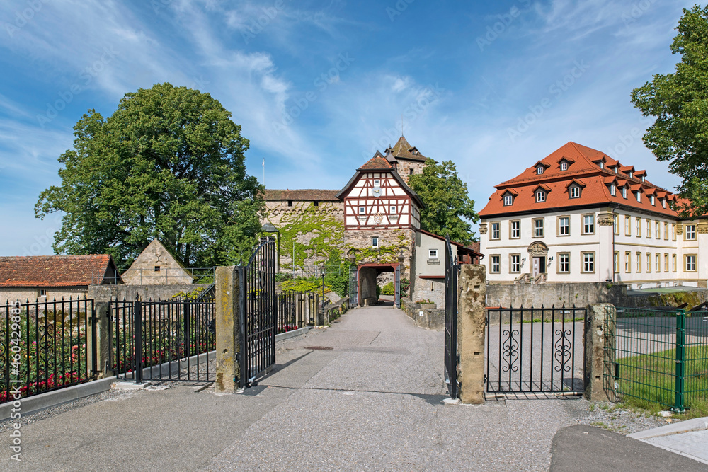 Schloss Stetten über Kocherstetten, Hohenlohe