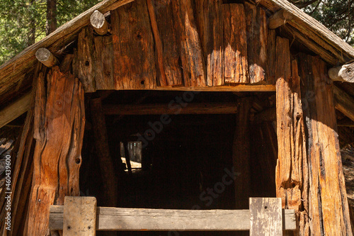 old wooden house