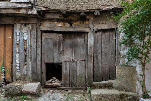 Doors in the ancient village of La Alberca. Salamanca. Spain.