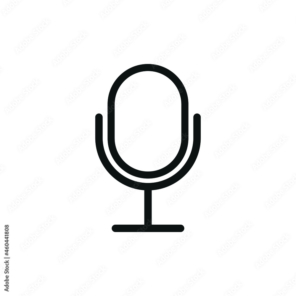 Microphone icon in trendy flat style isolated on background. Microphone icon page symbol for your web site design Microphone icon logo, app, UI. Microphone icon Vector illustration, EPS10. Microphone icon in trendy flat style isolated on background. Microphone icon page symbol for your web site design Microphone icon logo, app, UI. Microphone icon Vector illustration, EPS10.