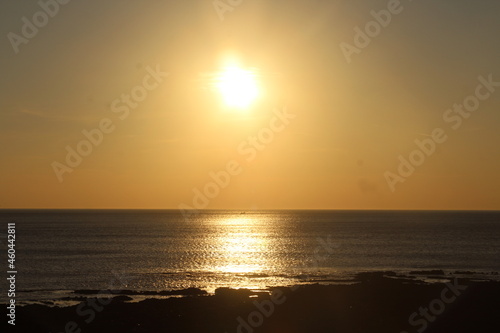 Sunset Sunrise Seascape Ocean Sea Background