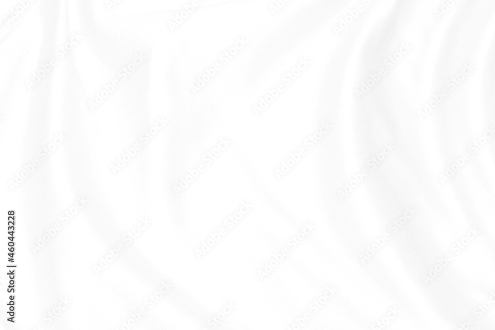 Naklejka premium beauty soft line fabric white abstract smooth curve shape decorate fashion textile background