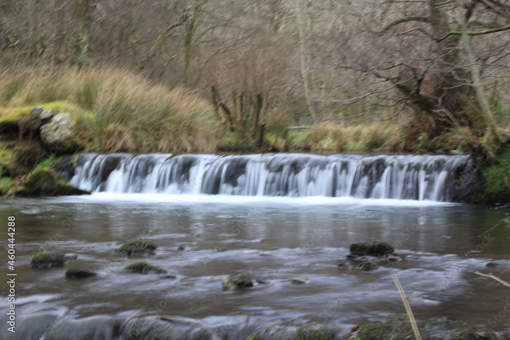 Obraz premium Nature long exposure waterfall landscape