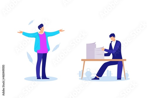 Difficult and easy work assignment. Simple solution to task at hand and strong useless workload of calculations. Work of professional and vector beginner.