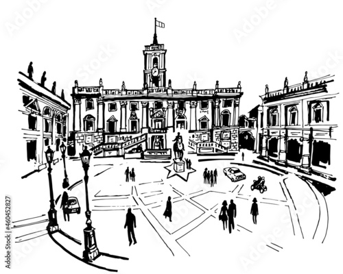 The Capitol Square, Rome