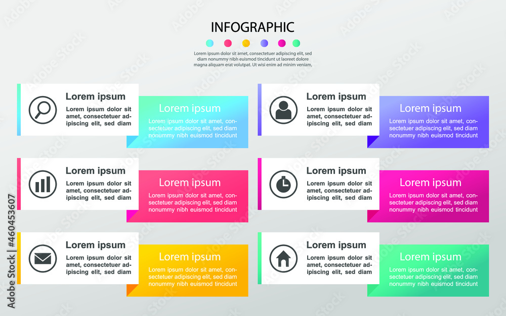 Modern Business data visualization. Process chart. Abstract elements of graph, diagram with steps, options. Vector business template for presentation. Creative concept for infographic Modern Business data visualization. Process chart. Abstract elements of graph, diagram with steps, options. Vector business template for presentation. Creative concept for infographic