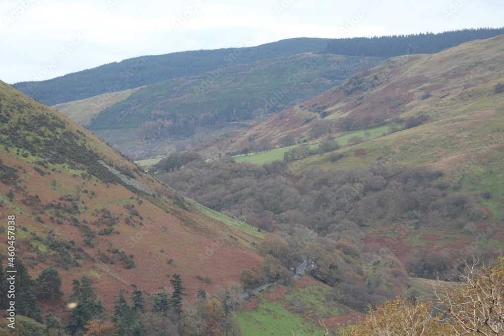 Obraz premium Cadair Idris Mountain Landscape Background