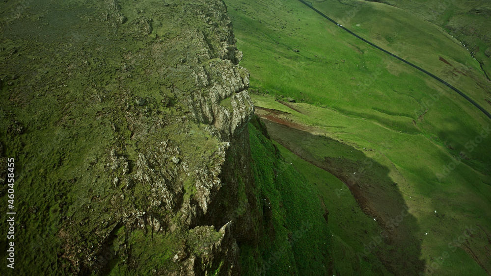 beautiful nature of Iceland, mountains, rivers, sea, green landscapes beautiful nature of Iceland, mountains, rivers, sea, green landscapes