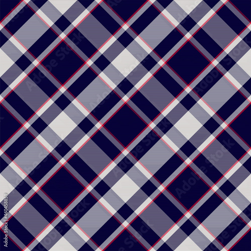 Plaid pattern seamless. Check fabric texture. Stripe square background. Vector textile design.