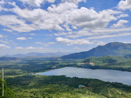 Lake view from the hills