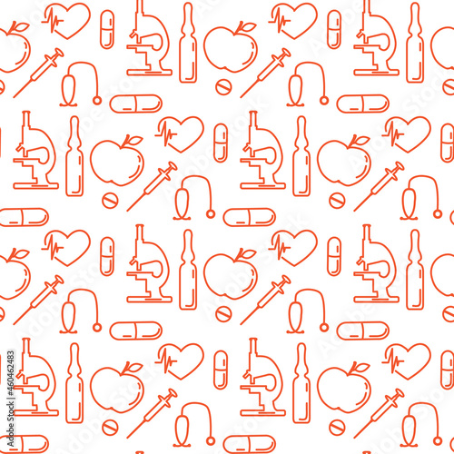 Medical Pattern Medicine Pharmacy Hospital Clinic