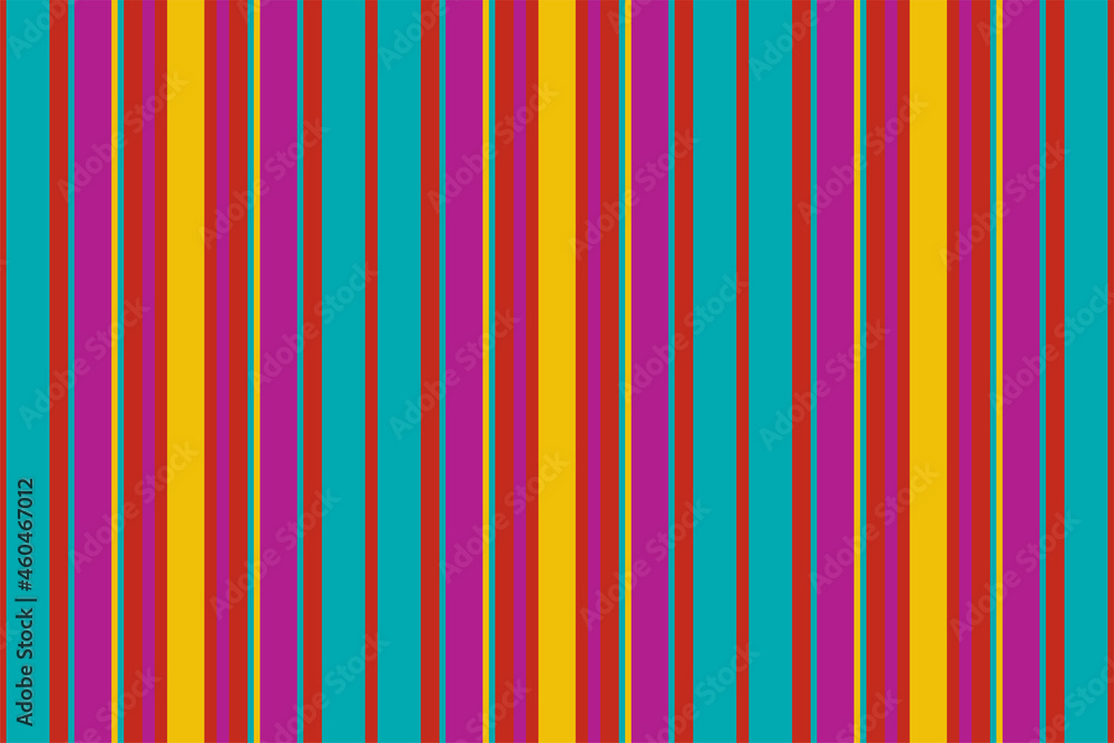 Obraz premium Stripes pattern vector background. Colorful stripe abstract text