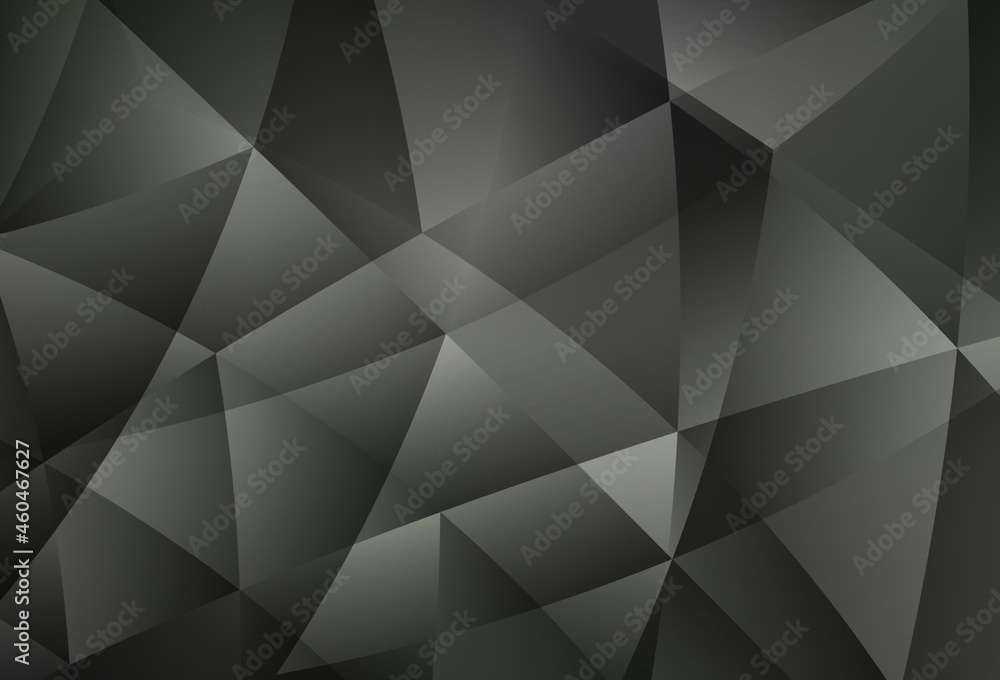 Light Gray vector gradient triangles pattern. Light Gray vector gradient triangles pattern.