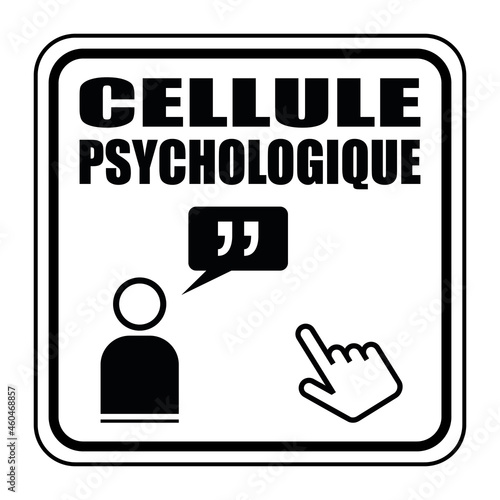 Logo cellule psychologique.