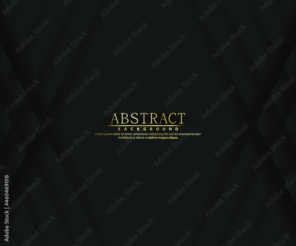 Obraz premium Premium background. Abstract luxury pattern. Gold glitter stripes background. Abstract gold line texture. Black pattern vector illustration.