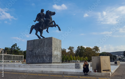 Monument to Alexander the Great in Thessaloniki