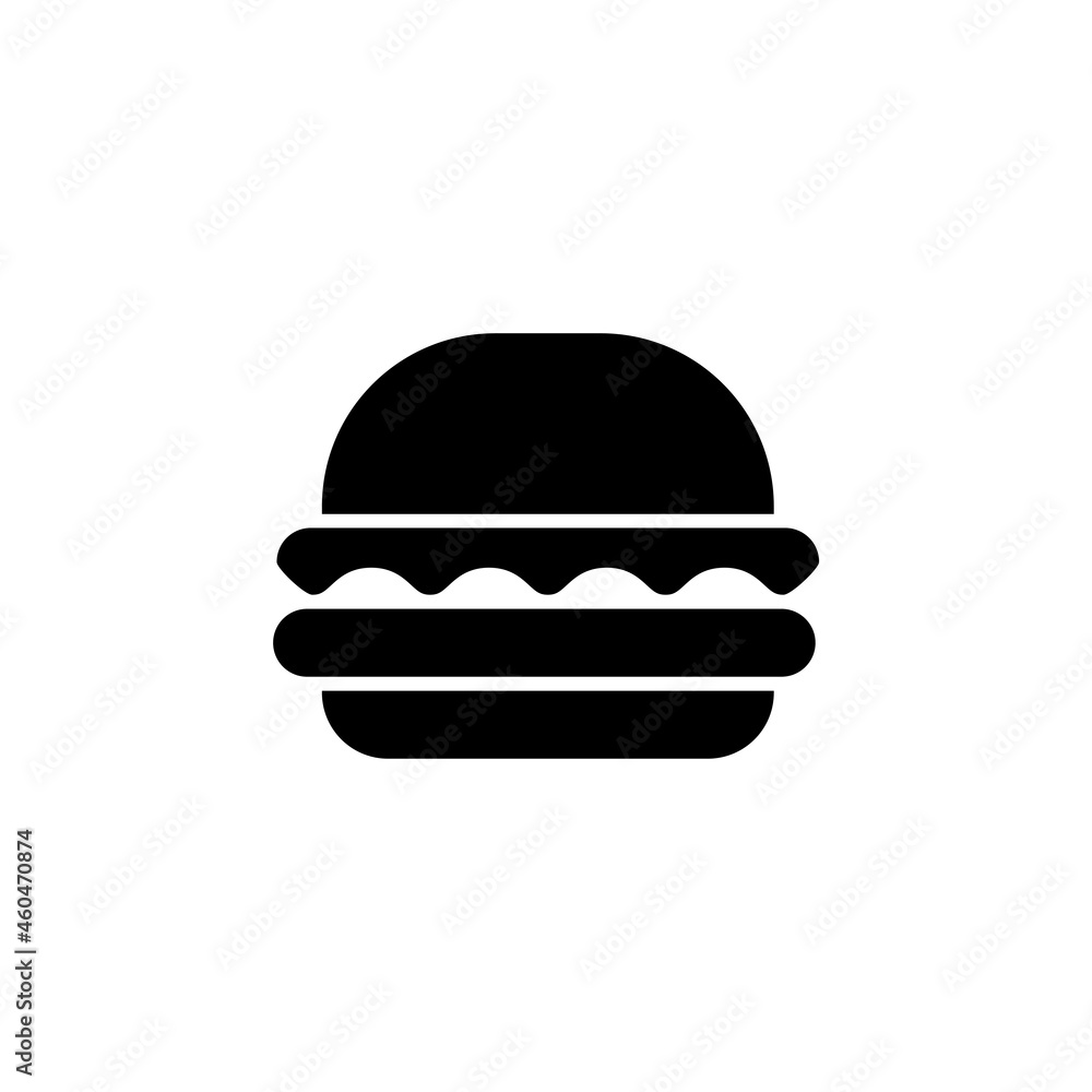 burger icon, food vector, fast food illustration burger icon, food vector, fast food illustration