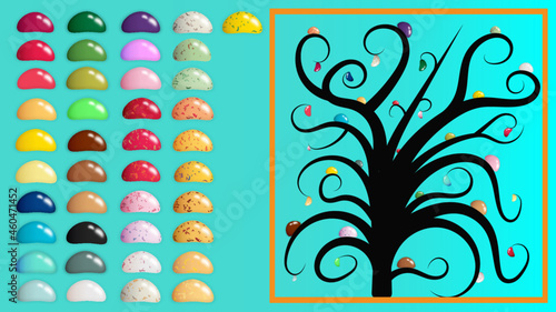 Jelly Beans different Colors