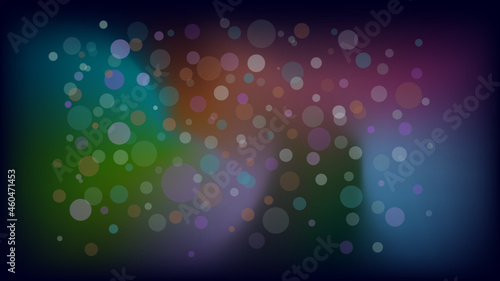 Verträumte bunte Hintergrundlandschaft 
