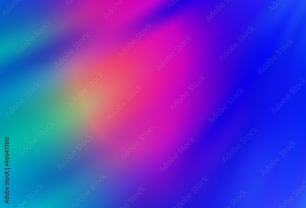 Fototapeta premium Light Blue, Red vector abstract blurred layout.