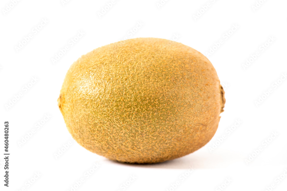 Kiwi fruit macro close up, white background, horizontal format Kiwi fruit macro close up, white background, horizontal format