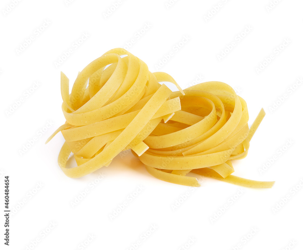 Two balls of long Italian spaghetti Two balls of long Italian spaghetti