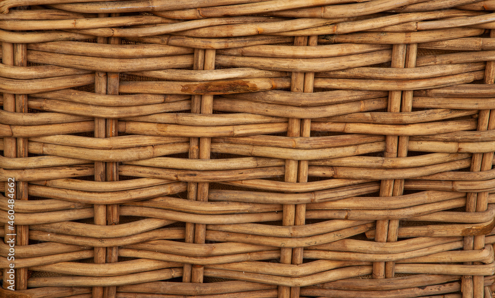 detail of a big woven basket detail of a big woven basket