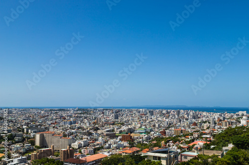沖縄県那覇市　街並み