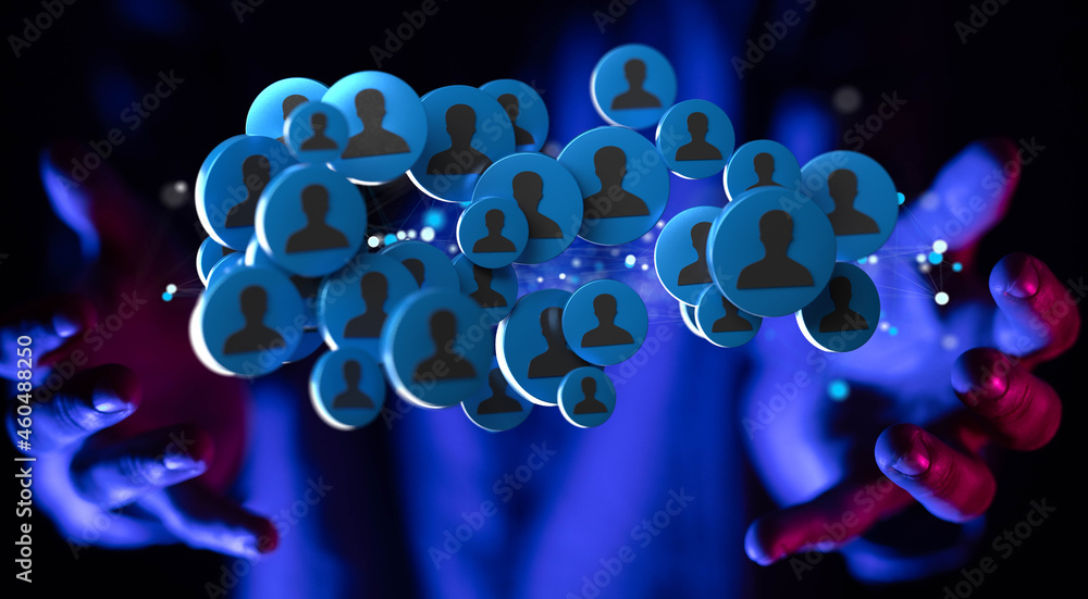 HR - Human resources management and recruitment concept HR - Human resources management and recruitment concept