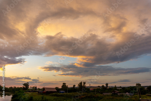 sunset clouds