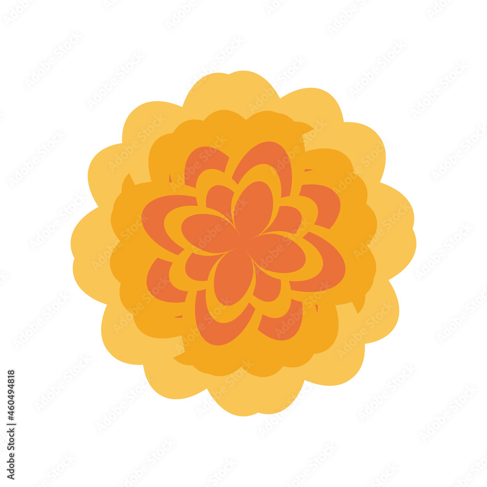 Fototapeta premium yellow flower decoration